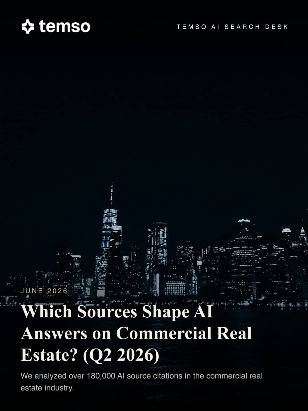 Which Sources Shape AI Answers on Commercial Real Estate? (Q2 2026)