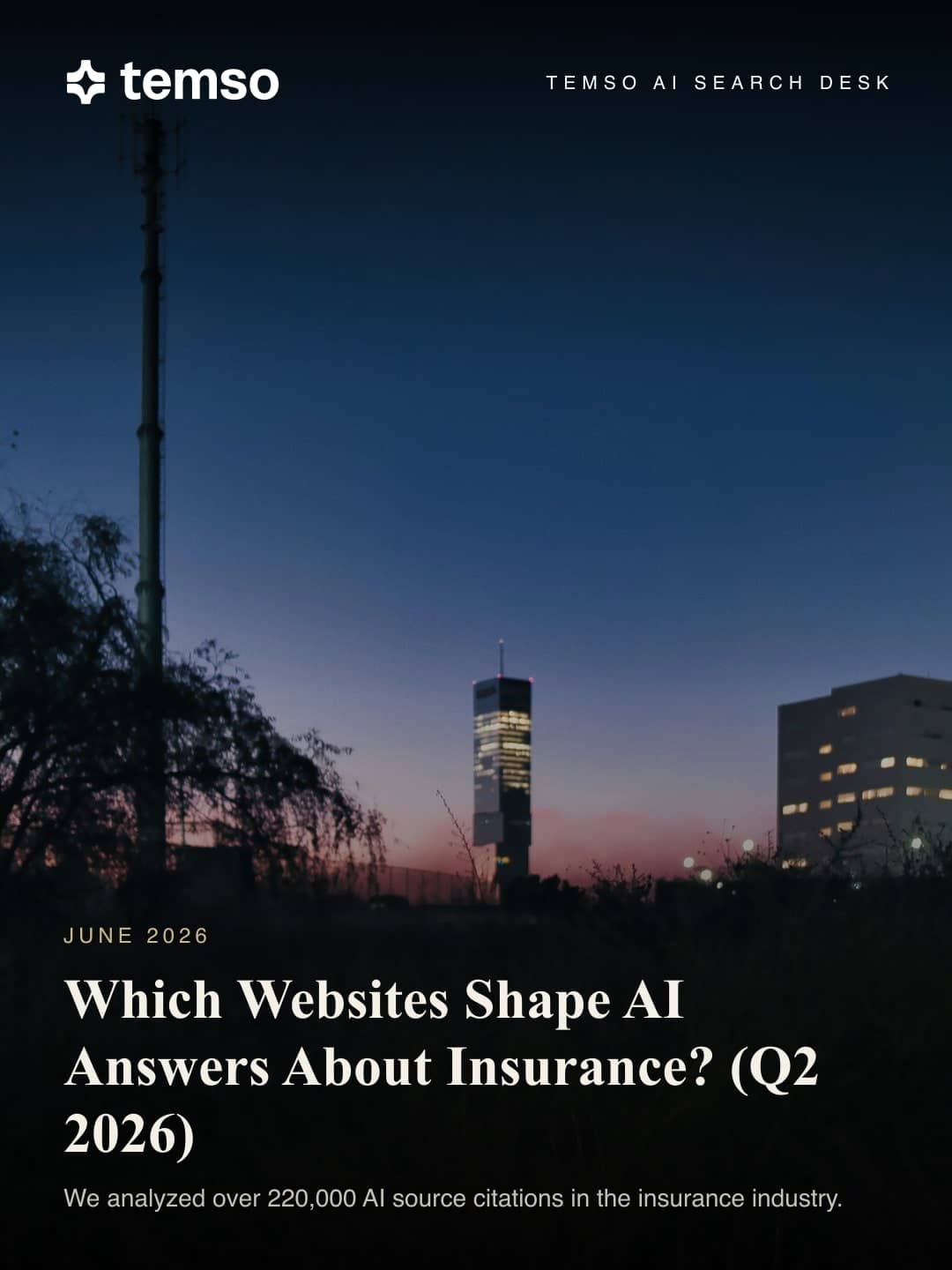 Which Websites Shape AI Answers About Insurance? (Q2 2026)