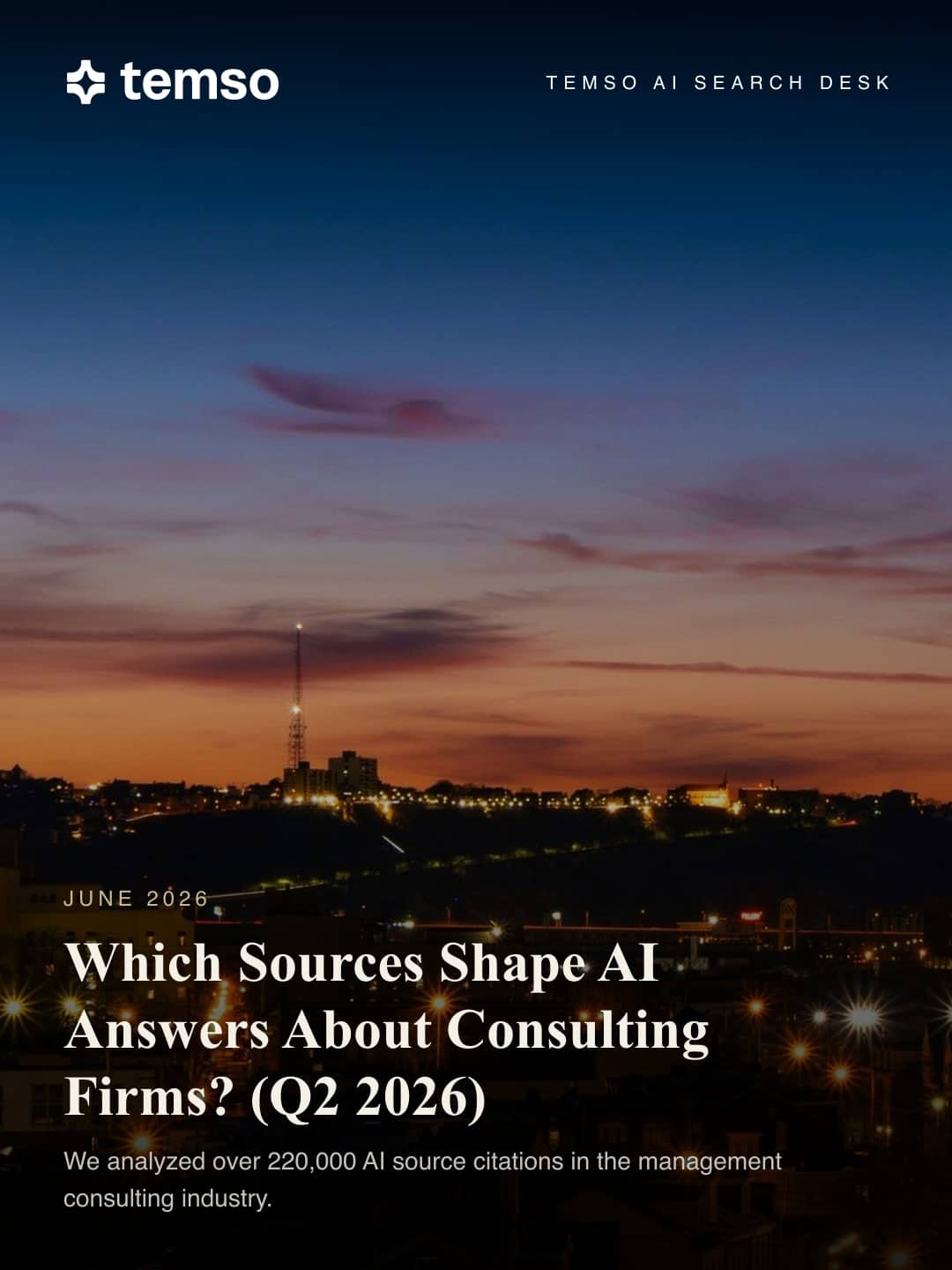 Which Sources Shape AI Answers About Consulting Firms? (Q2 2026)