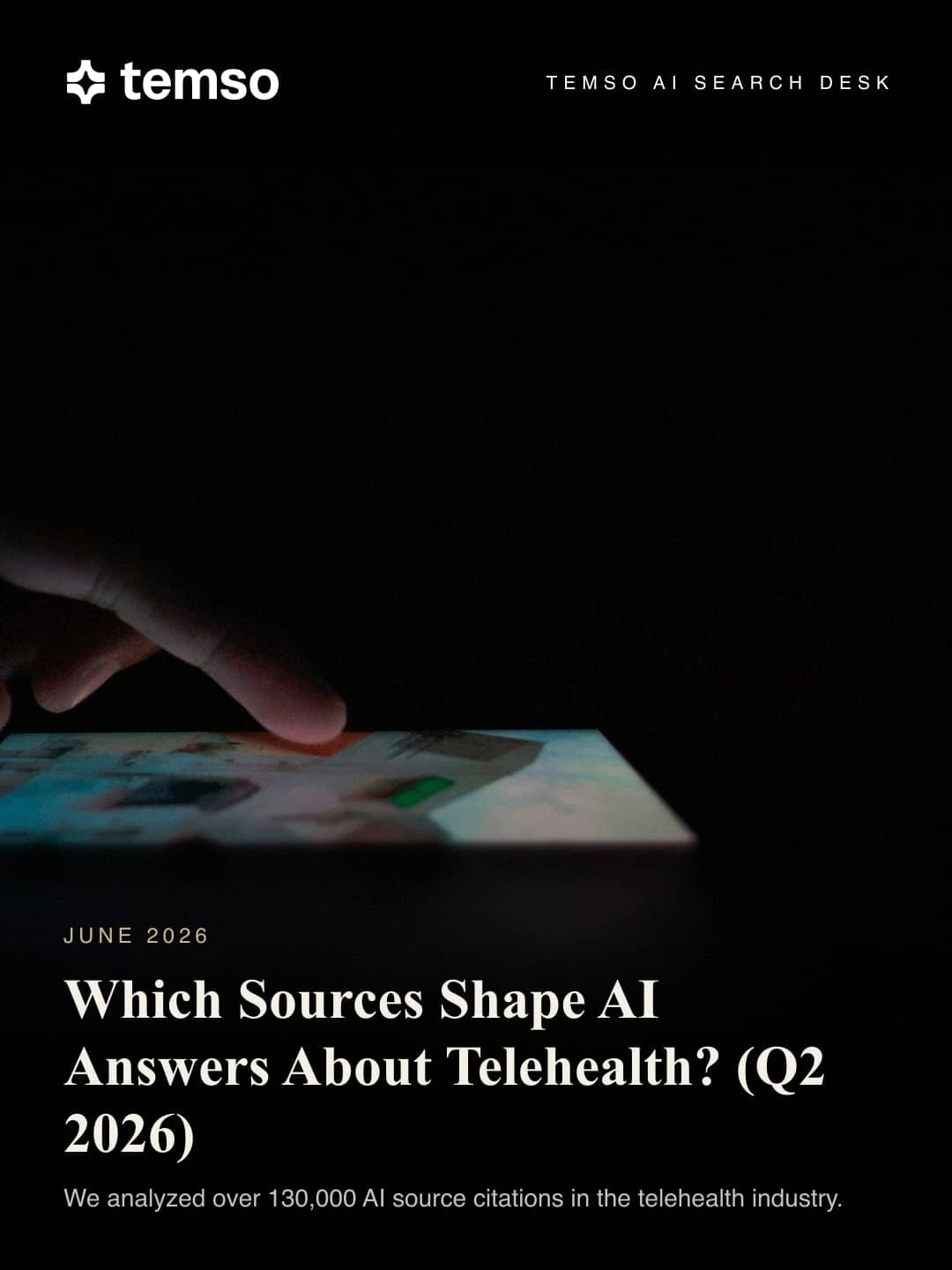 Which Sources Shape AI Answers About Telehealth? (Q2 2026)