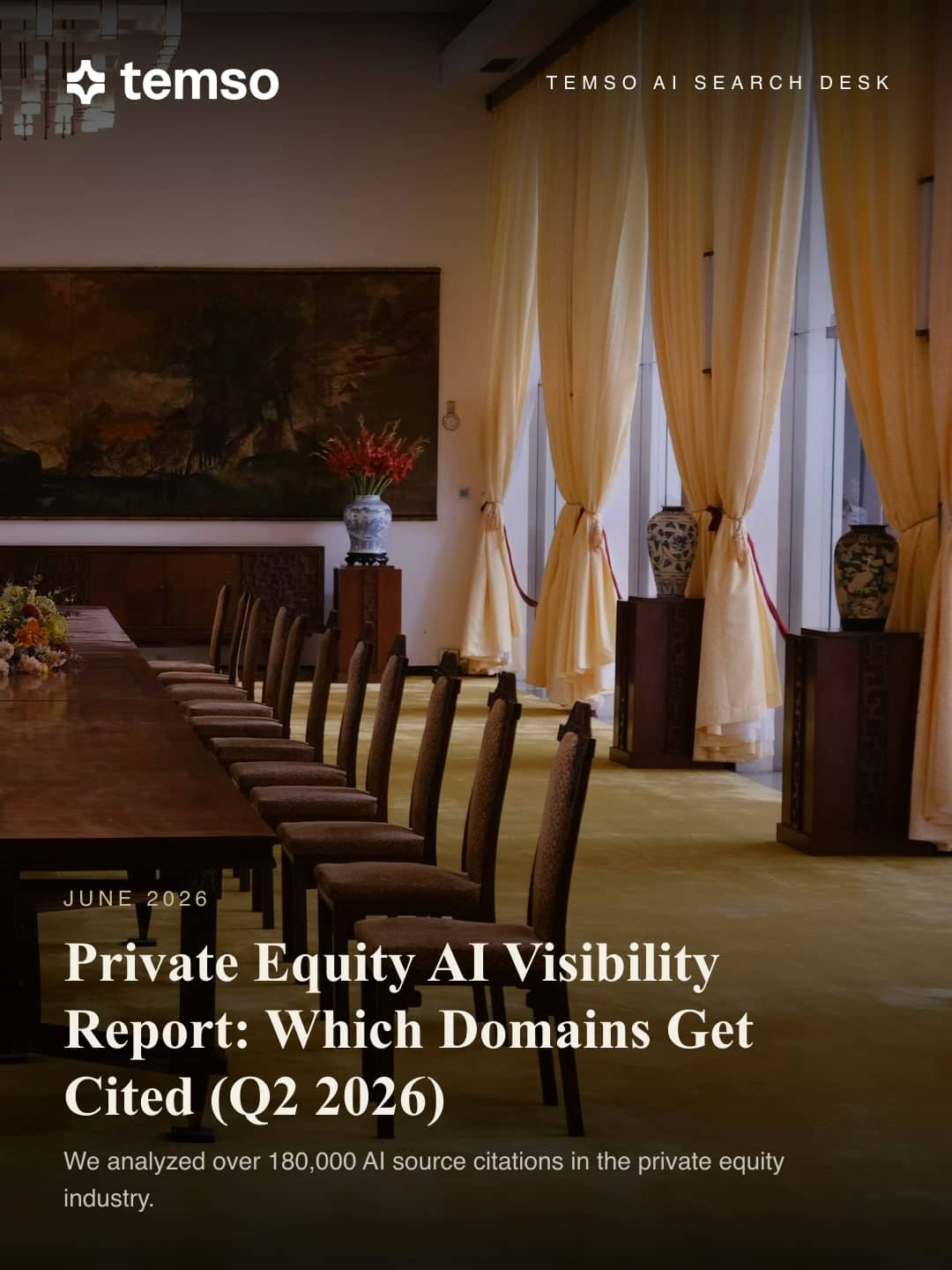 Private Equity AI Visibility Report: Which Domains Get Cited (Q2 2026)