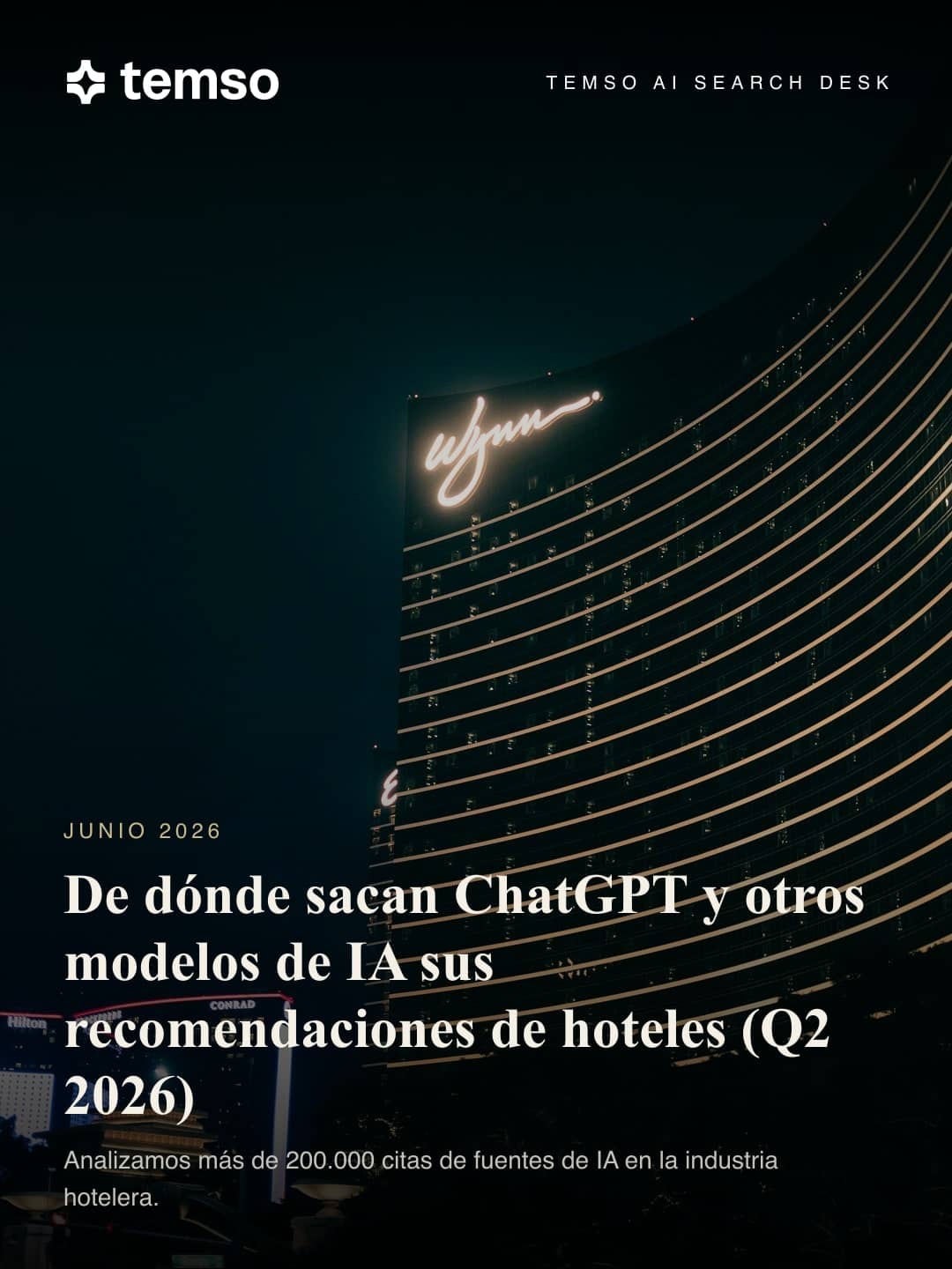 De dónde sacan ChatGPT y otros modelos de IA sus recomendaciones de hoteles (Q2 2026)
