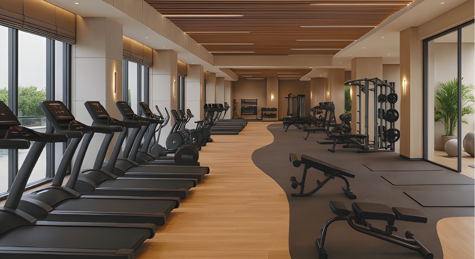 Gyms and fitness centers