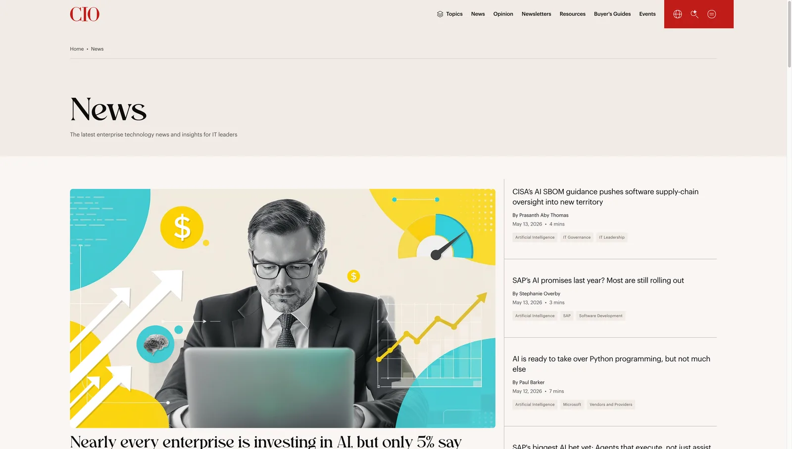 cio news page